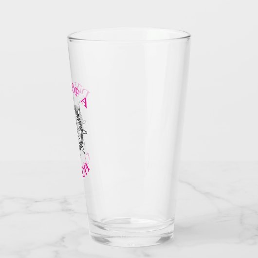 ‚Diva of a Catch‘ Glas (Links)