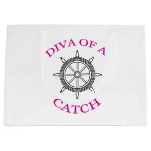 ‚Diva of a Catch‘ Große Geschenktüte