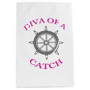 ‚Diva of a Catch‘ Mittlere Geschenktüte