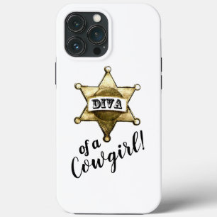 "Diva of a Cowgirl" Case-Mate iPhone Hülle