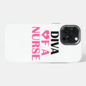 Diva of a Nurse iPhone Hülle (Rückseite (Horizontal))