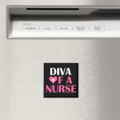 "DIVA OF A NURSE" MAGNET (In Situ (Geschirrspüler))