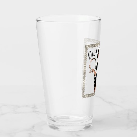‚Diva of a Stylist‘ Glas (Rechts)
