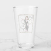 ‚Diva of a Stylist‘ Glas (Rückseite)