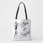 ‚Diva of a Stylist‘ Tasche (Vorderseite)