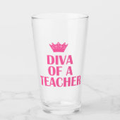 Diva of a Teacher Glas (Vorderseite)