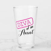 "Diva of a Tunt" Glas (Vorderseite)