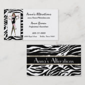 "Diva of Seamstress" Visitenkarten Visitenkarte (Vorne/Hinten)