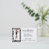 "Diva of Seamstress" Visitenkarten Visitenkarte (Stehend Vorderseite)