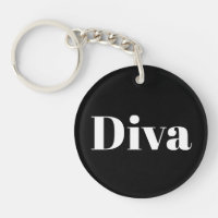 Diva Opera Singer Musik Stilvolle Chic Schwarz-wei