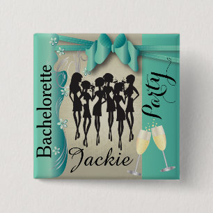 Diva Party Girls Button