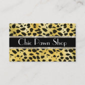 DIVA Pawn Shop Visitenkarten Visitenkarte (Rückseite)