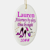 DIVA-PERSONALISIERTE RECHNUNGSLEGUNG KERAMIKORNAMENT (Rechts)
