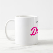  Diva – Pink Coffee Mug Kaffeetasse (Links)