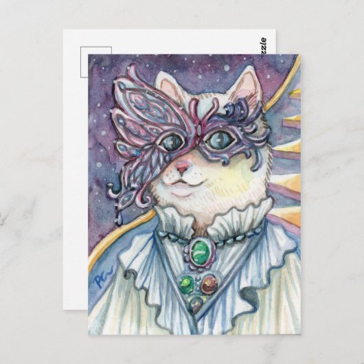 Diva Postkarte (Vorne/Hinten)