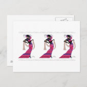 Diva Postkarte (Vorne/Hinten)