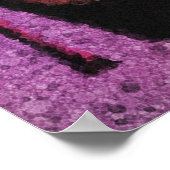 Diva Pumps Classy Chics Vape Premium Poster (Ecke)