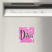 Diva-Quadratmagnet Magnet (In Situ (Geschirrspüler))