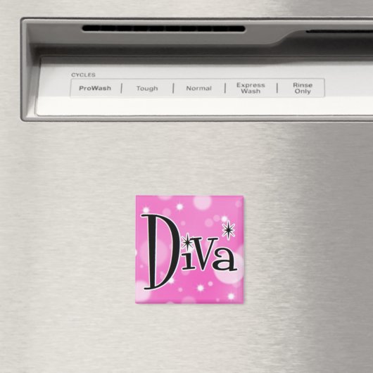 Diva-Quadratmagnet Magnet (In Situ (Geschirrspüler))