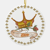 Diva Queen-Ornament Keramik Ornament (Vorne)