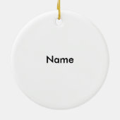 Diva Queen-Ornament Keramik Ornament (Hinten)