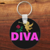 Diva Schlüsselanhänger (Vorderseite)