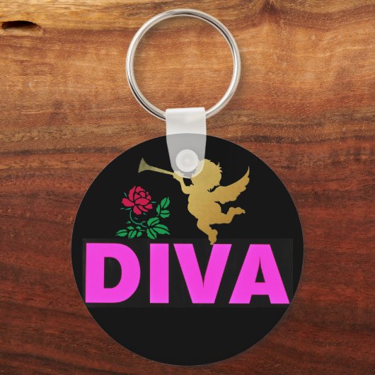 Diva Schlüsselanhänger (Vorderseite)