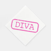 ‚DIVA‘ SERVIETTE (Ecke)