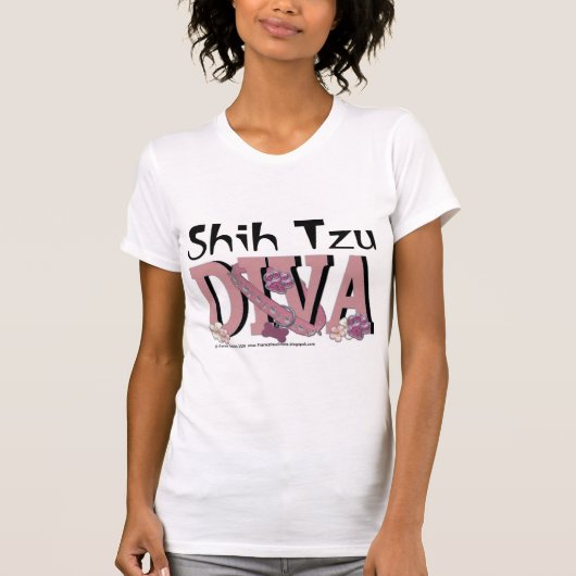 DIVA Shih Tzu T-Shirt (Vorderseite)