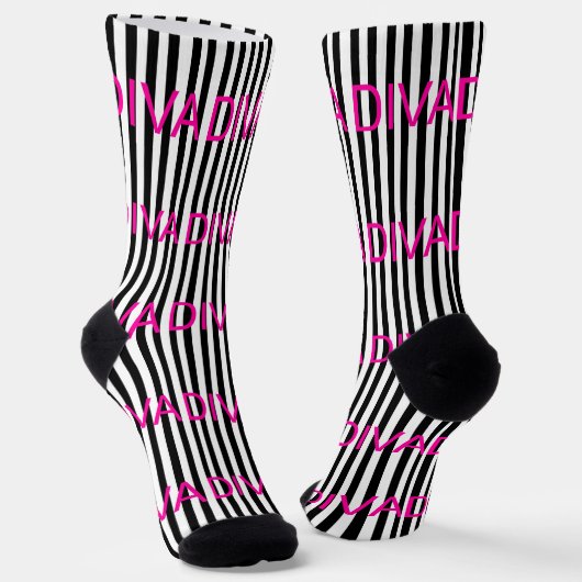 Diva Socken (Gewinkelt)