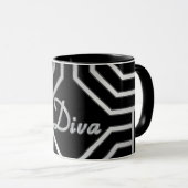 Diva Sparkle Tasse (VorderseiteRechts)