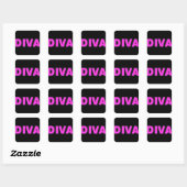 Diva Sticker (Blatt)