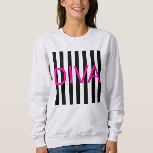 Diva Sweatshirt (Vorderseite)