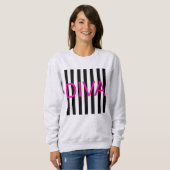 Diva Sweatshirt (Vorne ganz)