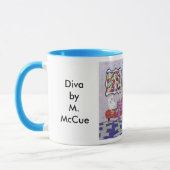 "Diva " Tasse (Links)