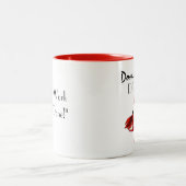 Diva-Tasse, Afrikanisch-Amerikanische Diva Zweifarbige Tasse (Mittel)