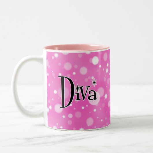 Diva-Tasse Zweifarbige Tasse (Links)