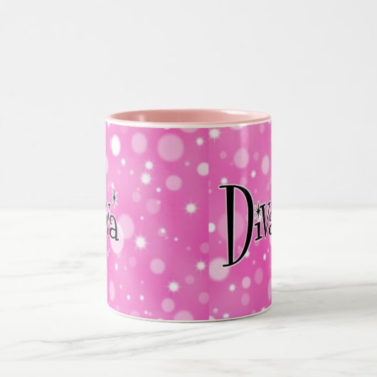 Diva-Tasse Zweifarbige Tasse (Mittel)
