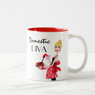 Diva-Tasse Zweifarbige Tasse