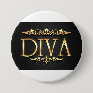 Diva-Taste zum Verkauf. Button