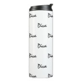 Diva thermische Tumbler Thermosbecher (Nach links gedreht)
