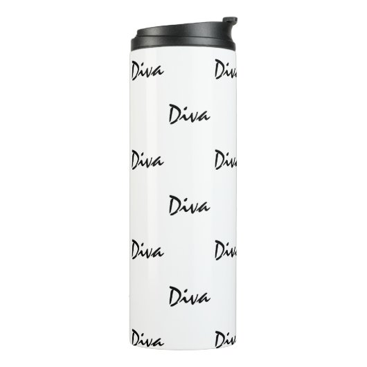 Diva thermische Tumbler Thermosbecher (Nach links gedreht)