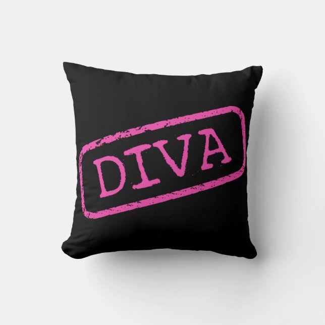 DIVA Throw Pillows Kissen (Vorderseite)
