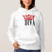 DIVA Tiara Hoodie (Vorderseite)