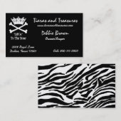 "DIVA to Bone" Diva-Visitenkarten Visitenkarte (Vorne/Hinten)