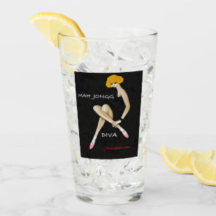 Diva-Trinkglas Milliamperestunde Jongg Glas