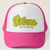Diva Truckerkappe (Vorderseite)