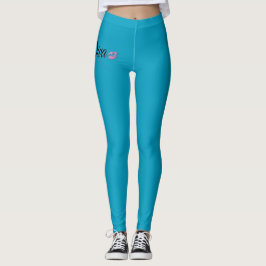 Diva Turquoise Leggings