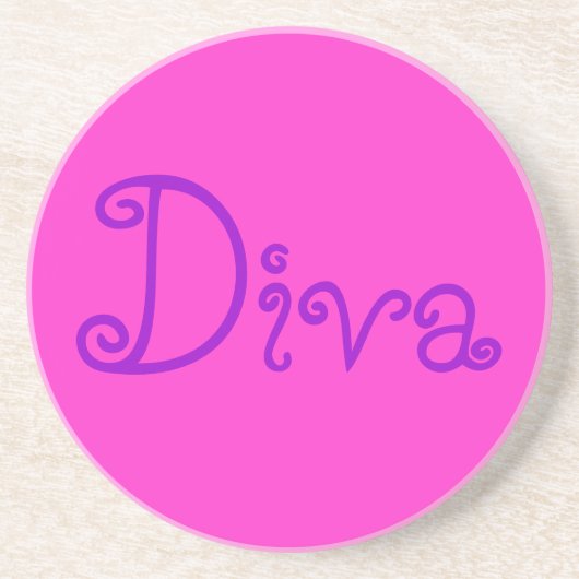 Diva-Untersetzer Getränkeuntersetzer (Vorne)