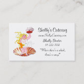 DIVA-Visitenkarten "Catering, Eventplanung" Visitenkarte (Vorderseite)